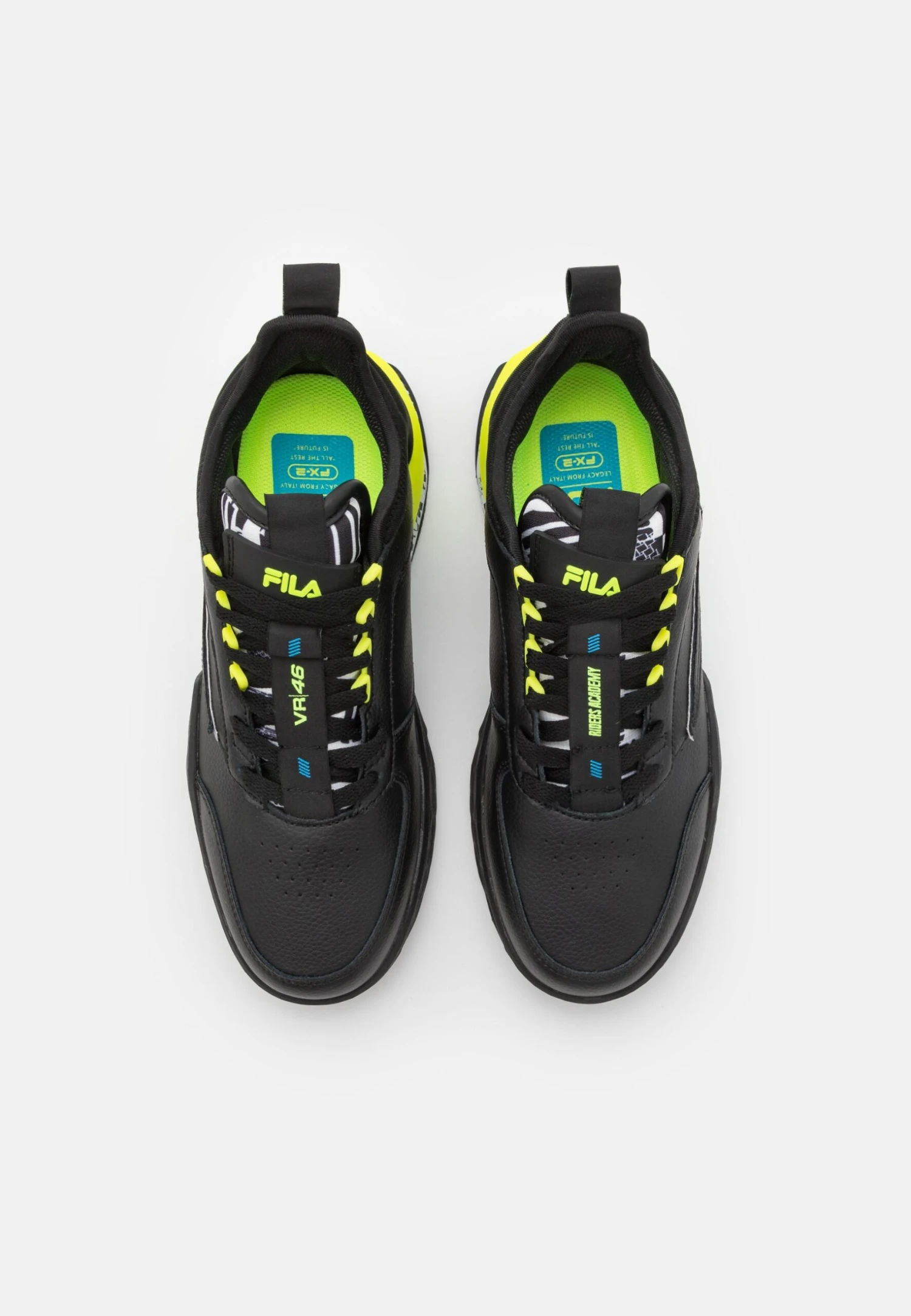 Fila Modern T Vr46 Unisex - Sneakers Laag - Black 4 Fila Modern T Vr46 Unisex - Sneakers Laag - Black - Afbeelding 4