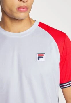 Fila Alfie - T-Shirt Print - White/Red -Fila Verkoopwinkel 026aa44e52504ad7bfb980a0c00108c0
