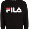 Fila Babina Greda Classic Logo Crew Unisex - Sweater - Black