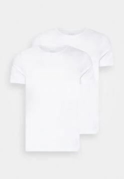 Fila Man Round Neck 2 Pack - Hemd - White