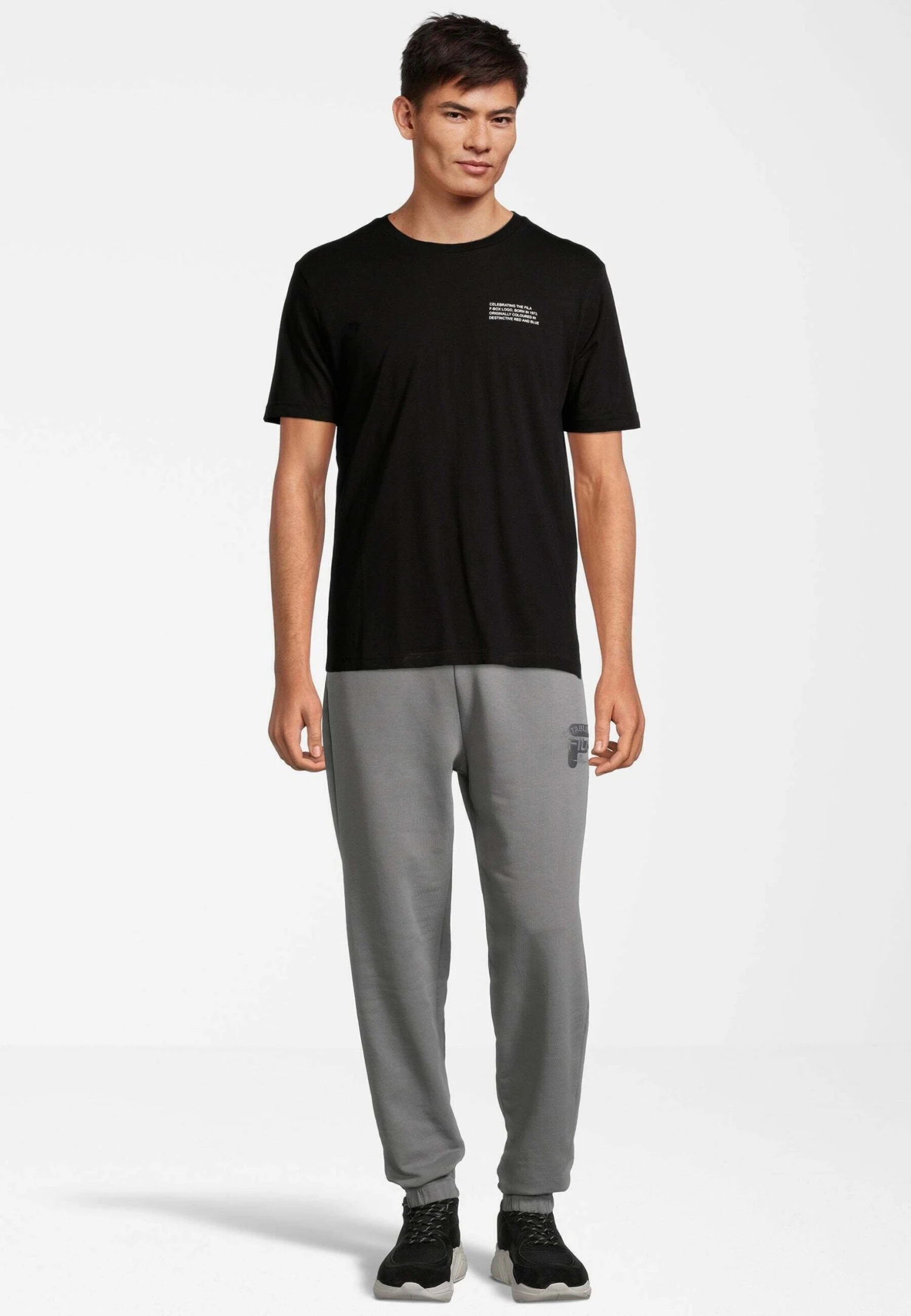 Fila Borne - T-Shirt Print - Schwarz 2 Fila Borne - T-Shirt Print - Schwarz - Afbeelding 2