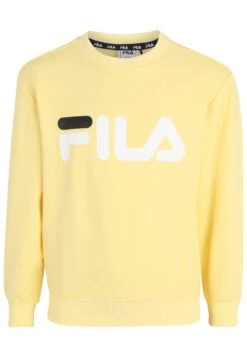 Fila Babina Greda Classic Logo Crew Unisex - Sweater - Pale Banana