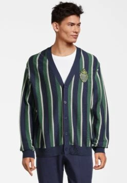 Fila Trabitz- Vest - Medieval Blue Knitted Stripes