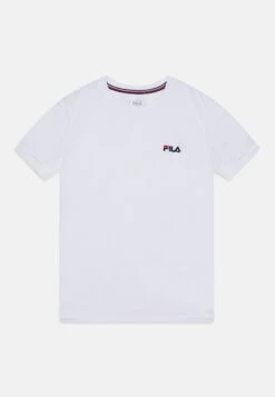Fila Logo Small Kids Unisex - T-Shirt Basic - White