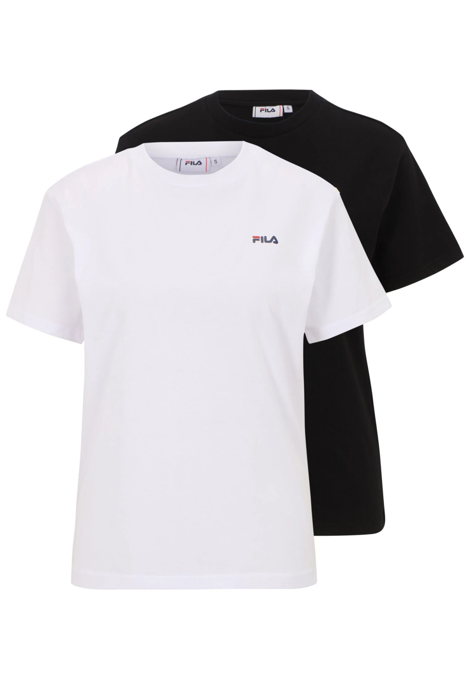 Fila Bari Pack - T-Shirt Basic - Bright White/Black Beauty 5 Fila Bari Pack - T-Shirt Basic - Bright White/Black Beauty - Afbeelding 5