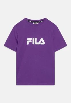 Fila Classic Logo Tee Unisex - T-Shirt Print - Royal Purple