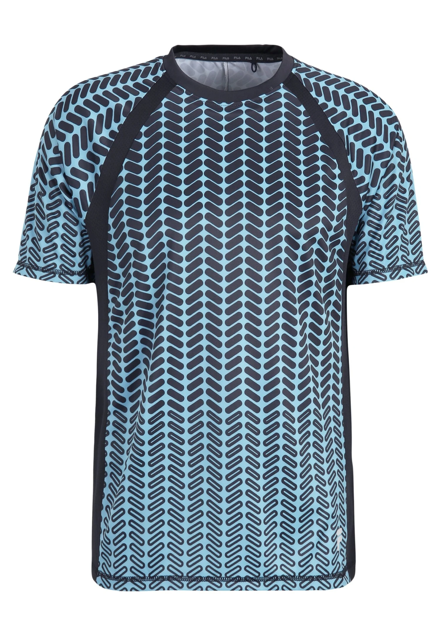 Fila Apparel Radville Raglan - T-Shirt Print - Adriatic Blue Fade Aop 4 Fila Apparel Radville Raglan - T-Shirt Print - Adriatic Blue Fade Aop - Afbeelding 4