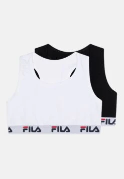 Fila Junior Girls Bra 2 Pack - Bustier - Black/White