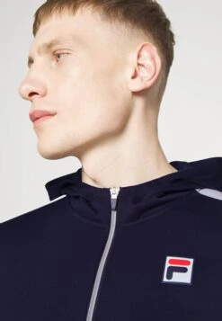 Fila Hoody Jasper - Sweater Met Rits - Navy -Fila Verkoopwinkel 1b3248fb526b48e1a4aa895f117edeb0