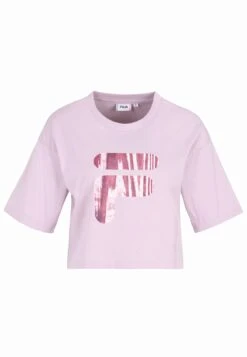 Fila Bothel Cropped Graphic Tee - T-Shirt Print - Fair Orchid -Fila Verkoopwinkel 1b7effb5a01942aabca228d47a62791b