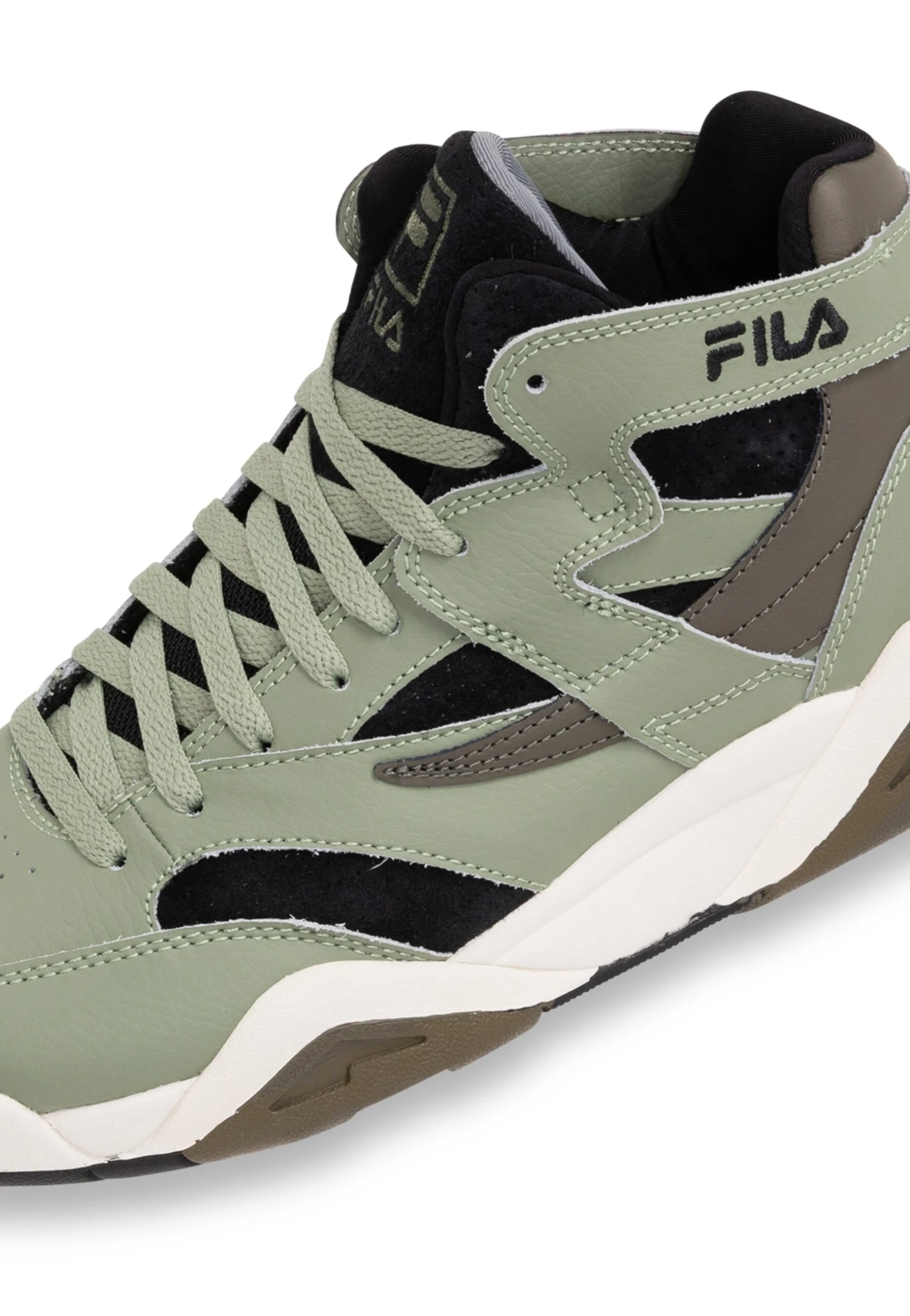 Fila Footwear M-Squad S - Sneakers Hoog - Oil Green/Black 6 Fila Footwear M-Squad S - Sneakers Hoog - Oil Green/Black - Afbeelding 6