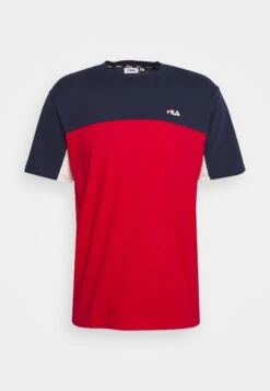 Fila Baunatal Tee - T-Shirt Print - Black Iris/True Red -Fila Verkoopwinkel 1fdc9e8dbc234b21891ff745629035dd