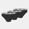 Fila Junior Girl Brief 3 Pack - Slip - Black