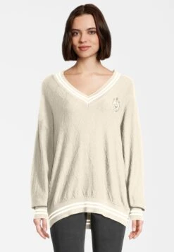 Fila Telling V Neck - Trui - Antique White