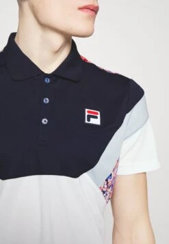 Fila Adrian - Poloshirt - White -Fila Verkoopwinkel 277d534a8cc44a3e90cb7d1d607af41b