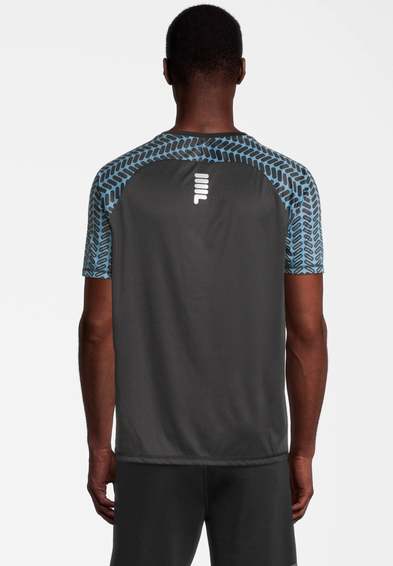 Fila Apparel Radville Raglan - T-Shirt Print - Adriatic Blue Fade Aop 3 Fila Apparel Radville Raglan - T-Shirt Print - Adriatic Blue Fade Aop - Afbeelding 3