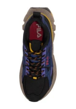 Fila Foglia Low - Sneakers Laag - Black/Beacon Blue -Fila Verkoopwinkel 2f40fb110eaa4d3fbeb9f02a356fa154