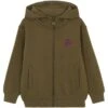 Fila Berlin - Sweater Met Rits - Burnt Olive