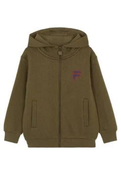 Fila Berlin - Sweater Met Rits - Burnt Olive