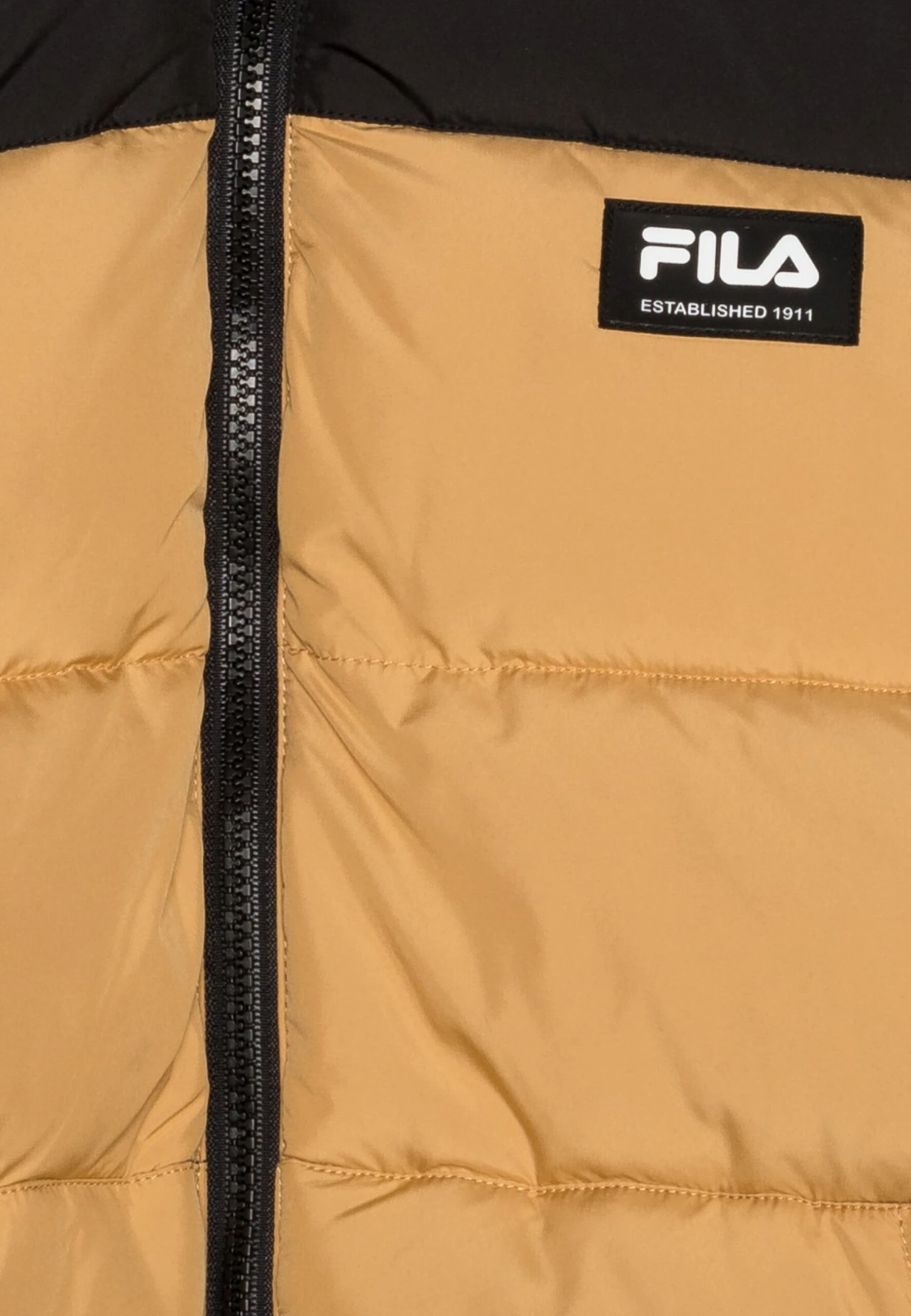 Fila Thalwenden Teens Blocked Puff Unisex - Winterjas - Iced Coffee/Black 3 Fila Thalwenden Teens Blocked Puff Unisex - Winterjas - Iced Coffee/Black - Afbeelding 3