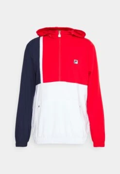 Fila Windbreaker Hanno - Trainingsvest - White/Red -Fila Verkoopwinkel 3867b5899f0846c59353480d8a50dbcf