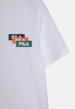 Fila Biala Podlaska Graphic Tee Unisex - T-Shirt Print - Bright White -Fila Verkoopwinkel 3874c8e5f81e4ed4b40ce64384623ccb