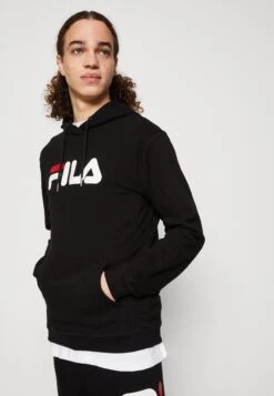Fila Barumini- Hoodie - Black -Fila Verkoopwinkel 3999c06e26f54121ab9db4ff3771b429