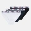 Fila Junior Girls Briefs 3 Pack - Slip - Black/White/Navy