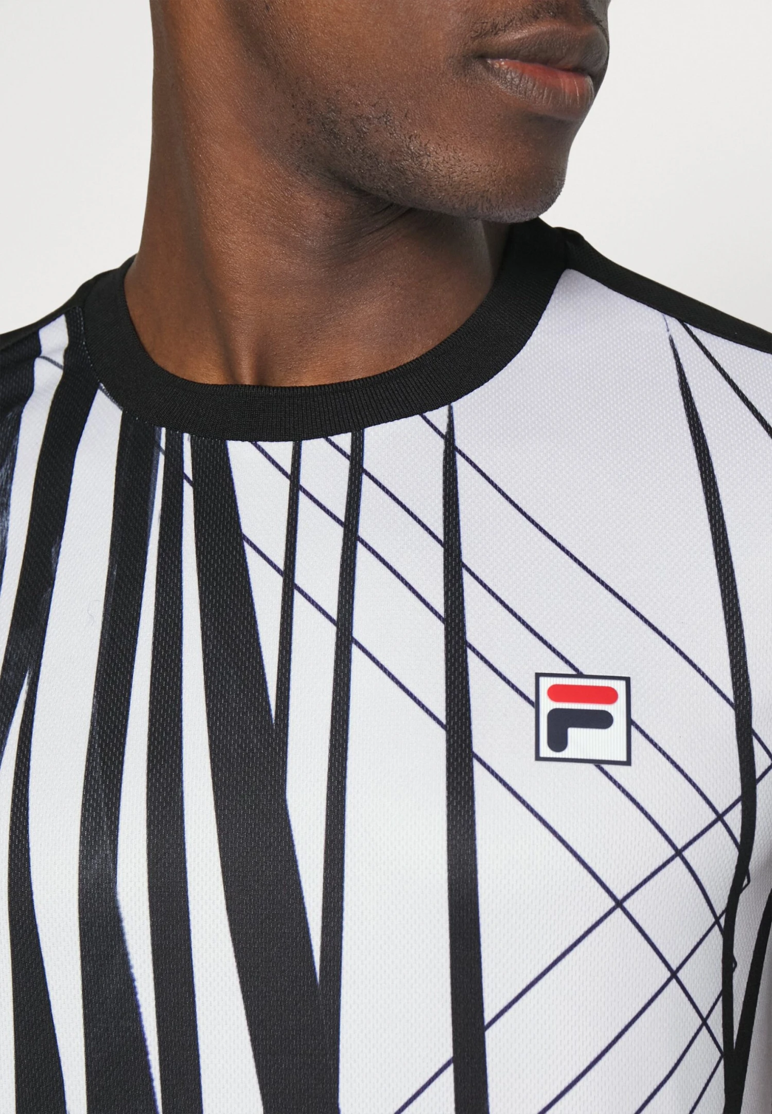 Fila Theo - Sport T-Shirt - Black 4 Fila Theo - Sport T-Shirt - Black - Afbeelding 4