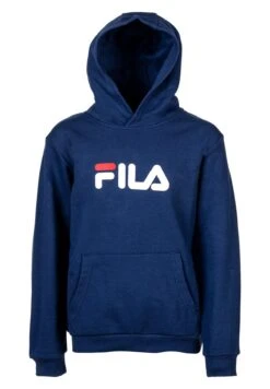 Fila Sande Classic Logo Hoody Unisex - Hoodie - Medieval Blue -Fila Verkoopwinkel 45bffba70be74f52a40d258490e23c2d