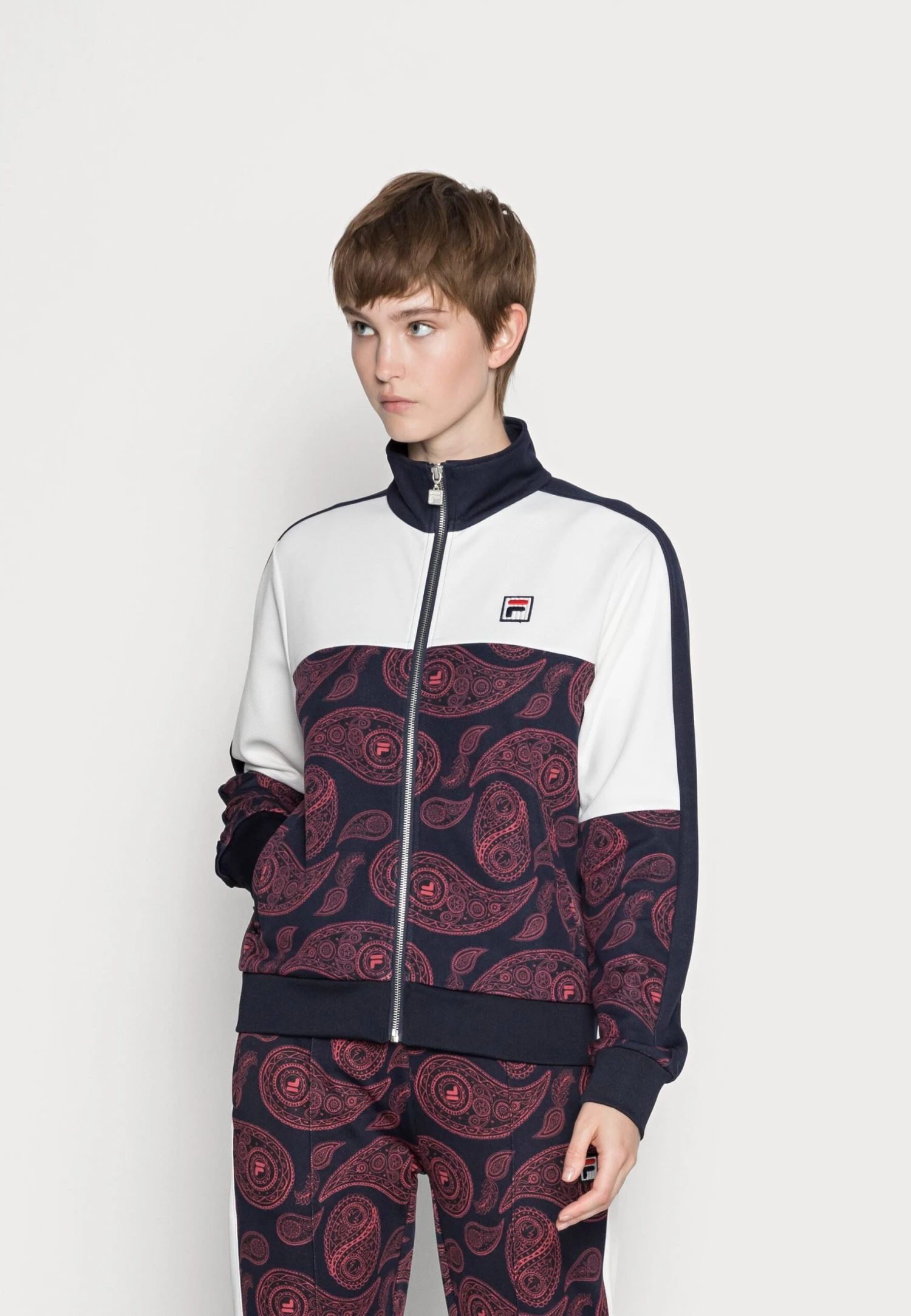 Fila Caliste Track Jacket - Trainingsvest - Baroque Rose 1 Fila Caliste Track Jacket - Trainingsvest - Baroque Rose