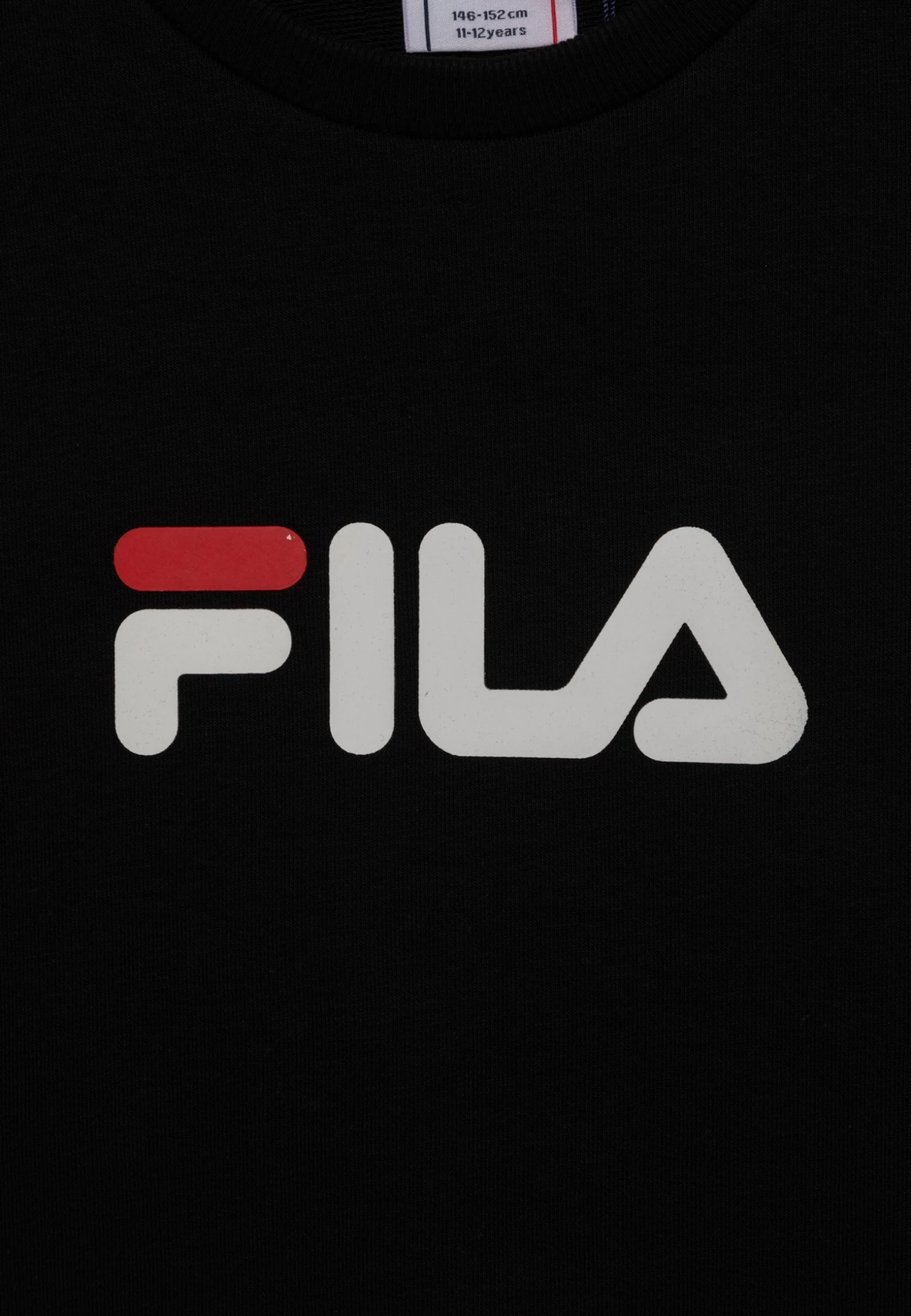 Fila Sordal Classic Logo Crew Unisex - Sweater - Black 3 Fila Sordal Classic Logo Crew Unisex - Sweater - Black - Afbeelding 3