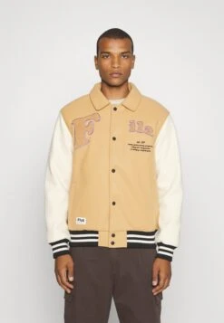 Fila Tehran College Jacket Unisex - Bomberjacks - Iced Coffee