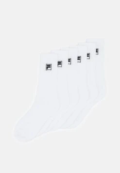 Fila Crew Tennis 6 Pack Unisex - Sokken - White