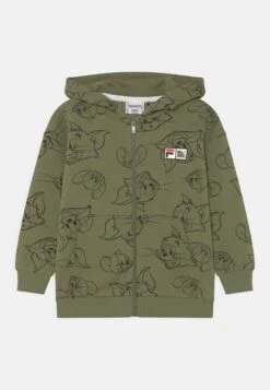 Fila Tulsa Hoody Unisex - Sweater Met Rits - Loden Green