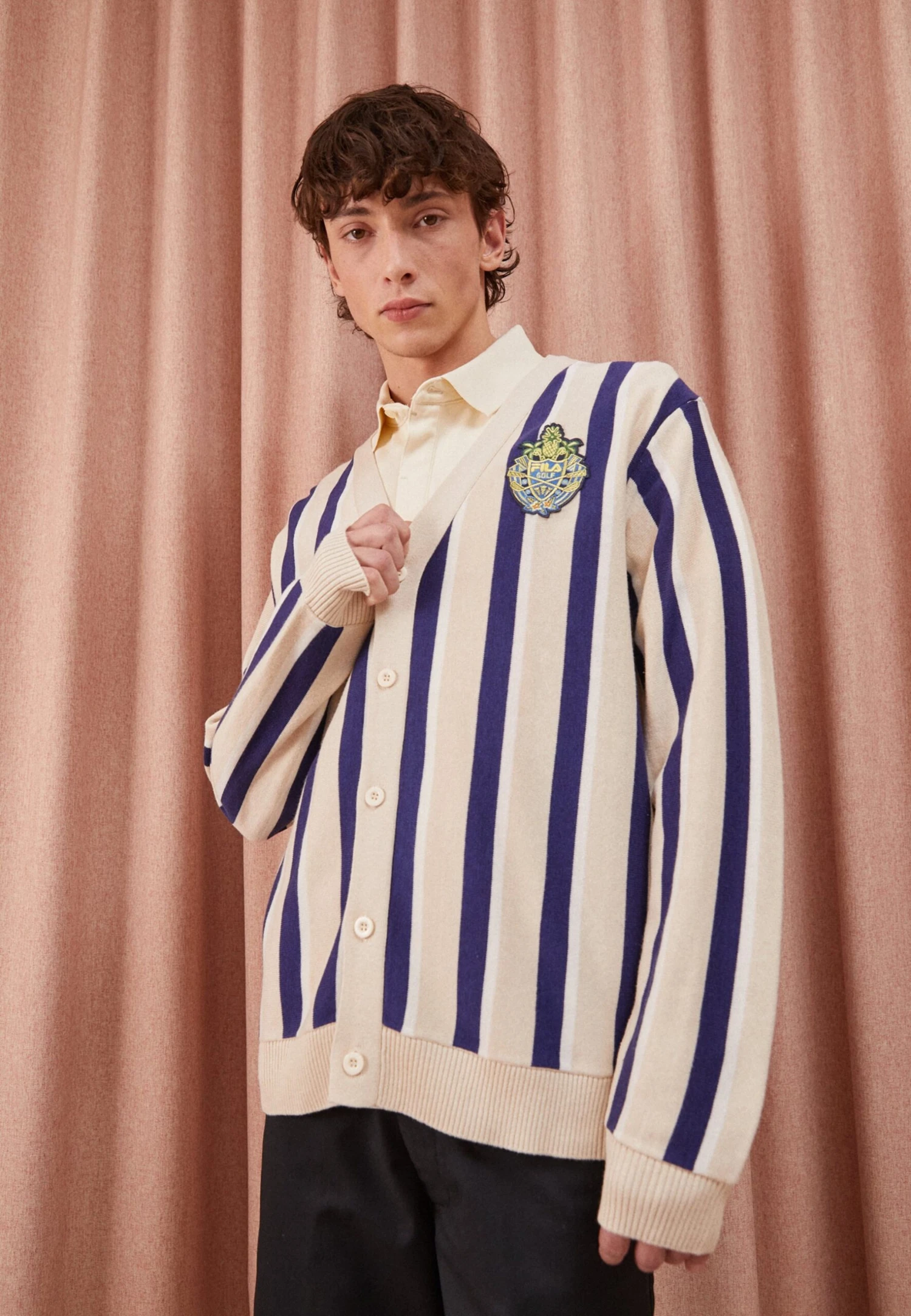 Fila Trabitz Cardigan - Vest - Fields Of Rye 1 Fila Trabitz Cardigan - Vest - Fields Of Rye