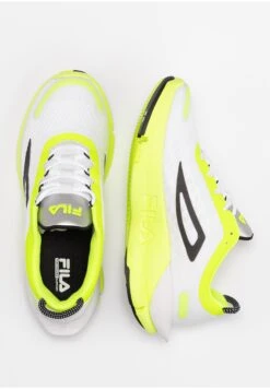 Fila Shocket Train - Sportieve Wandelschoenen - White Black Safety Yellow -Fila Verkoopwinkel 53b31acba31b4390b2687b6e90f7b324