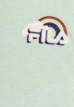 Fila Cosa Oversized Tee Unisex - T-Shirt Print - Silt Green Melange -Fila Verkoopwinkel 5a871ae86d6e4628bd765aef8ff09171