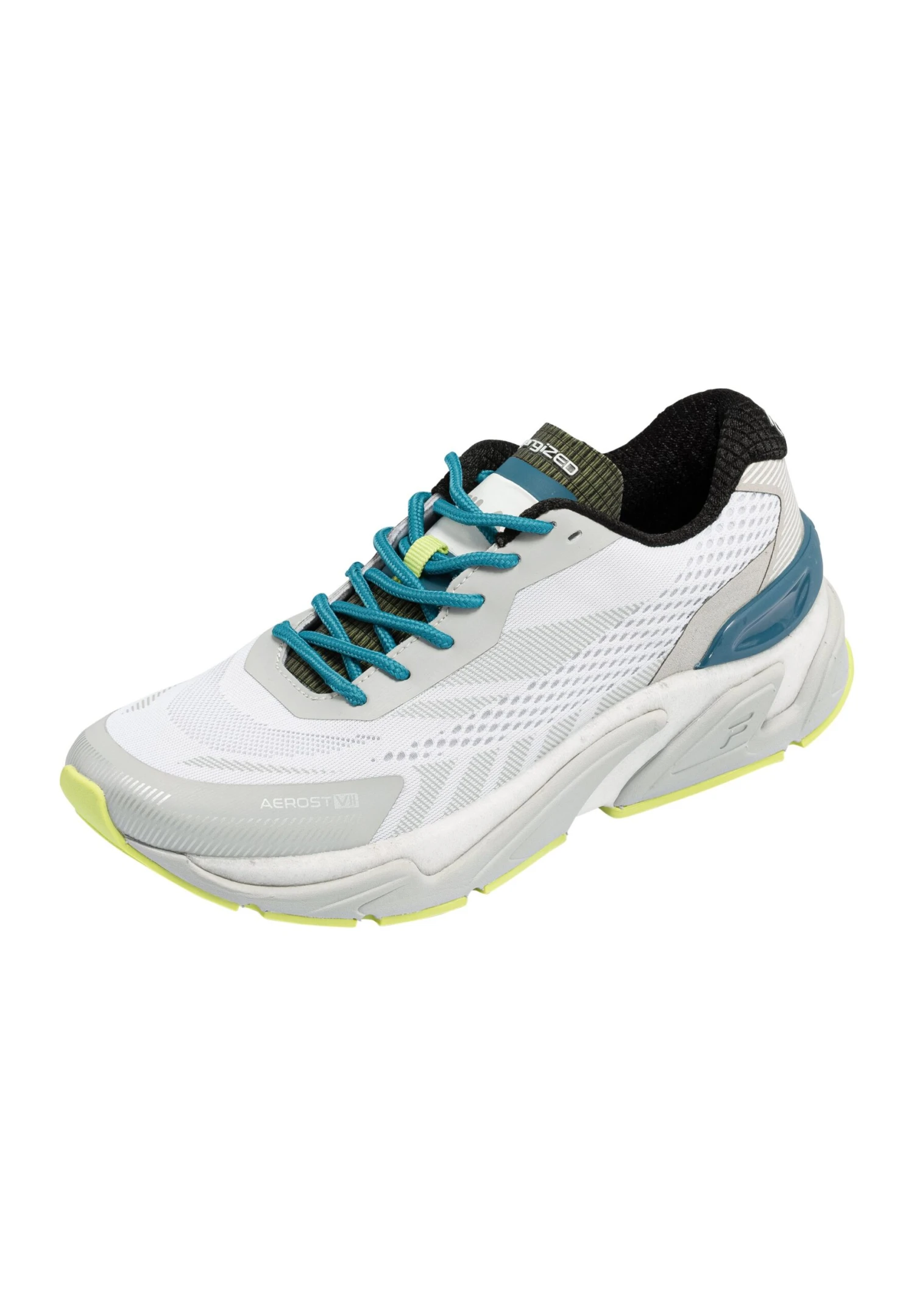 Fila Footwear Raceway - Hardloopschoenen Neutraal - Gray Violet-Safety Yellow Blue Coral 2 Fila Footwear Raceway - Hardloopschoenen Neutraal - Gray Violet-Safety Yellow Blue Coral - Afbeelding 2