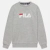 Fila Sordal Classic Logo Crew Unisex - Sweater - Light Grey Melange