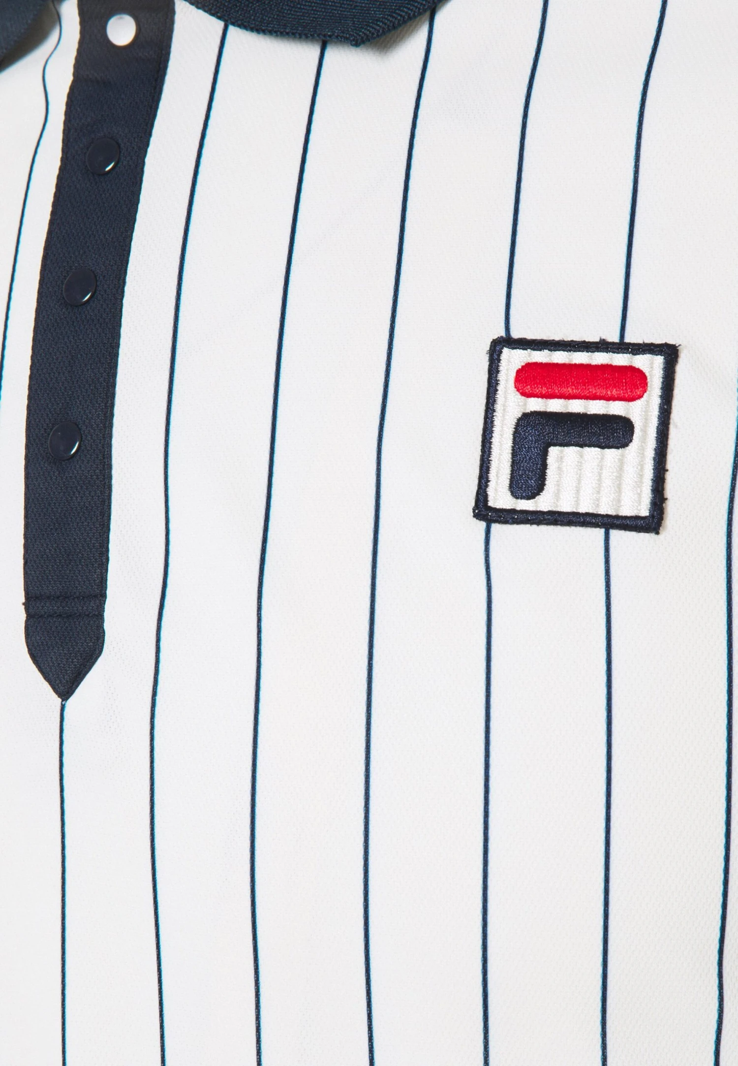 Fila Stripes Björn - Poloshirt - White Alyssum 3 Fila Stripes Björn - Poloshirt - White Alyssum - Afbeelding 3