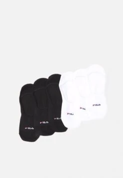 Fila Ghost Socks 6 Pack Unisex - Sokken - Black/White