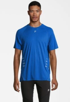 Fila Rho Raglan Tee - T-Shirt Print - Lapis Blue