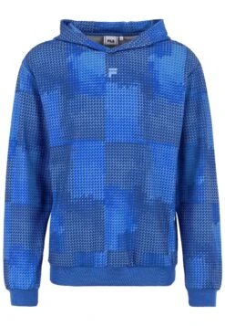Fila Apparel Randazzo Aop Regular- Hoodie - Lapis Blue Pills Camo Aop -Fila Verkoopwinkel 65c1699683ed471fa20a8152419fd833