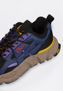 Fila Foglia Low - Sneakers Laag - Black/Beacon Blue -Fila Verkoopwinkel 67214fbc39d144d58b4f2725e63642a0