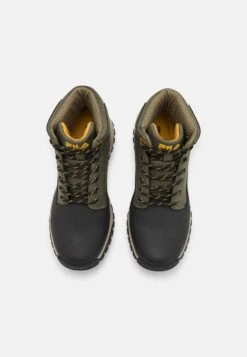 Fila Lance Unisex - Veterboots - Black/Olive Night -Fila Verkoopwinkel 6f7f88034b314eefbc5718a398f3de4d