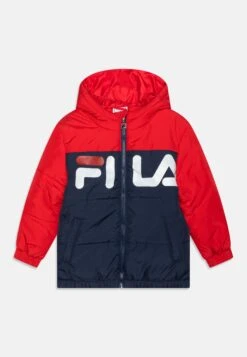 Fila Berkenthin Kids Blocked Padded - Winterjas - True Red/Black Iris