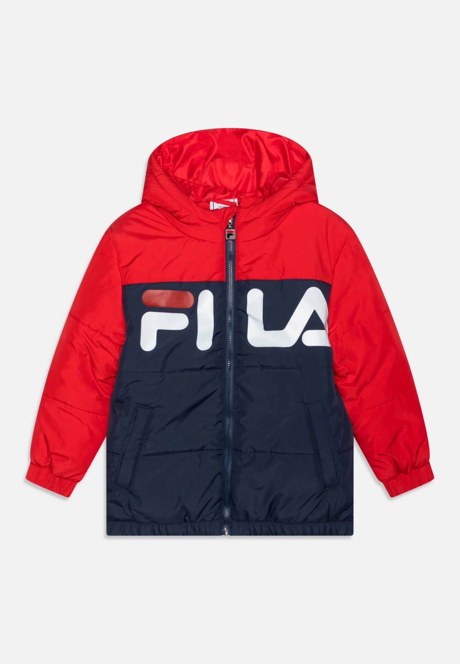 Fila Berkenthin Kids Blocked Padded - Winterjas - True Red/Black Iris 1 Fila Berkenthin Kids Blocked Padded - Winterjas - True Red/Black Iris