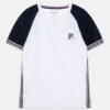 Fila Alfie Boys - T-Shirt Print - White/Peacoat Blue