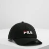 Fila Dad Cap Linear Strap Back - Pet - Black